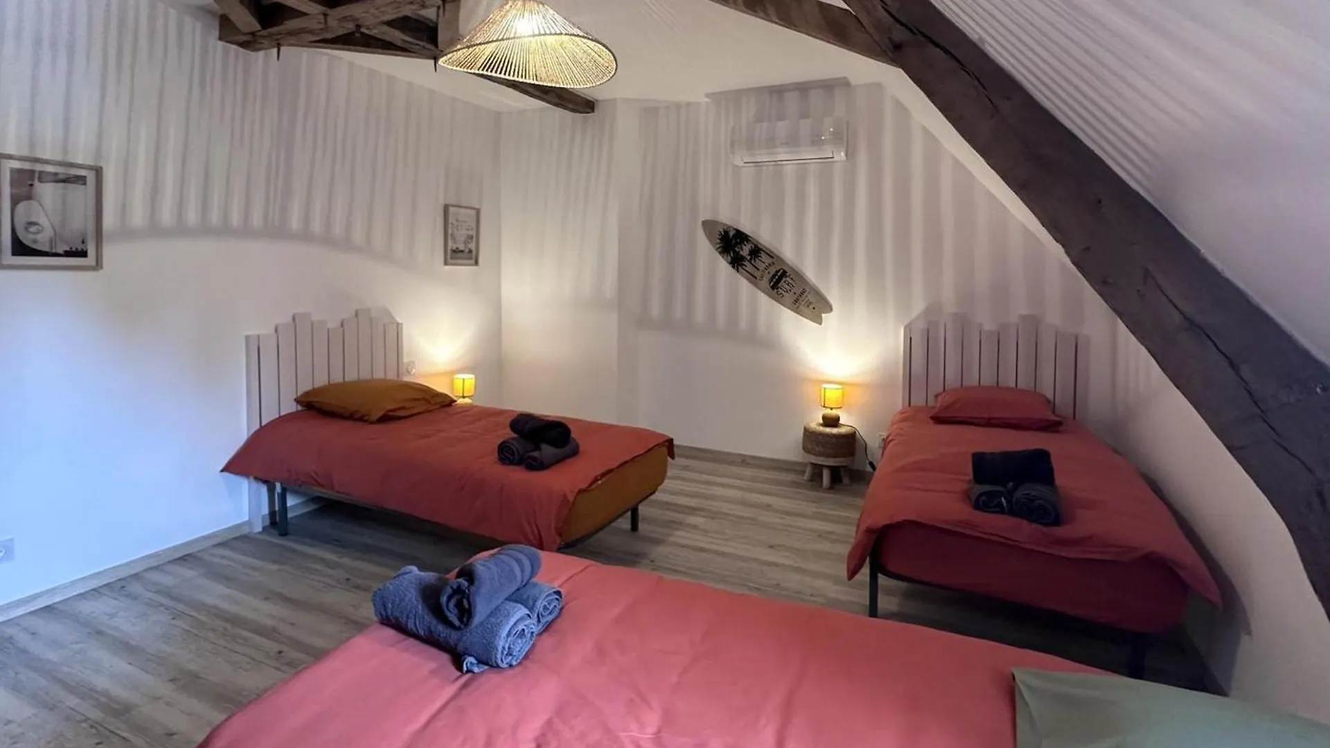 Gite Rustique Renove Avec Jeux Pour Enfants, Climatisation Et Jardin Privatif A Rocles - Fr-1-489-546 Дом отдыха